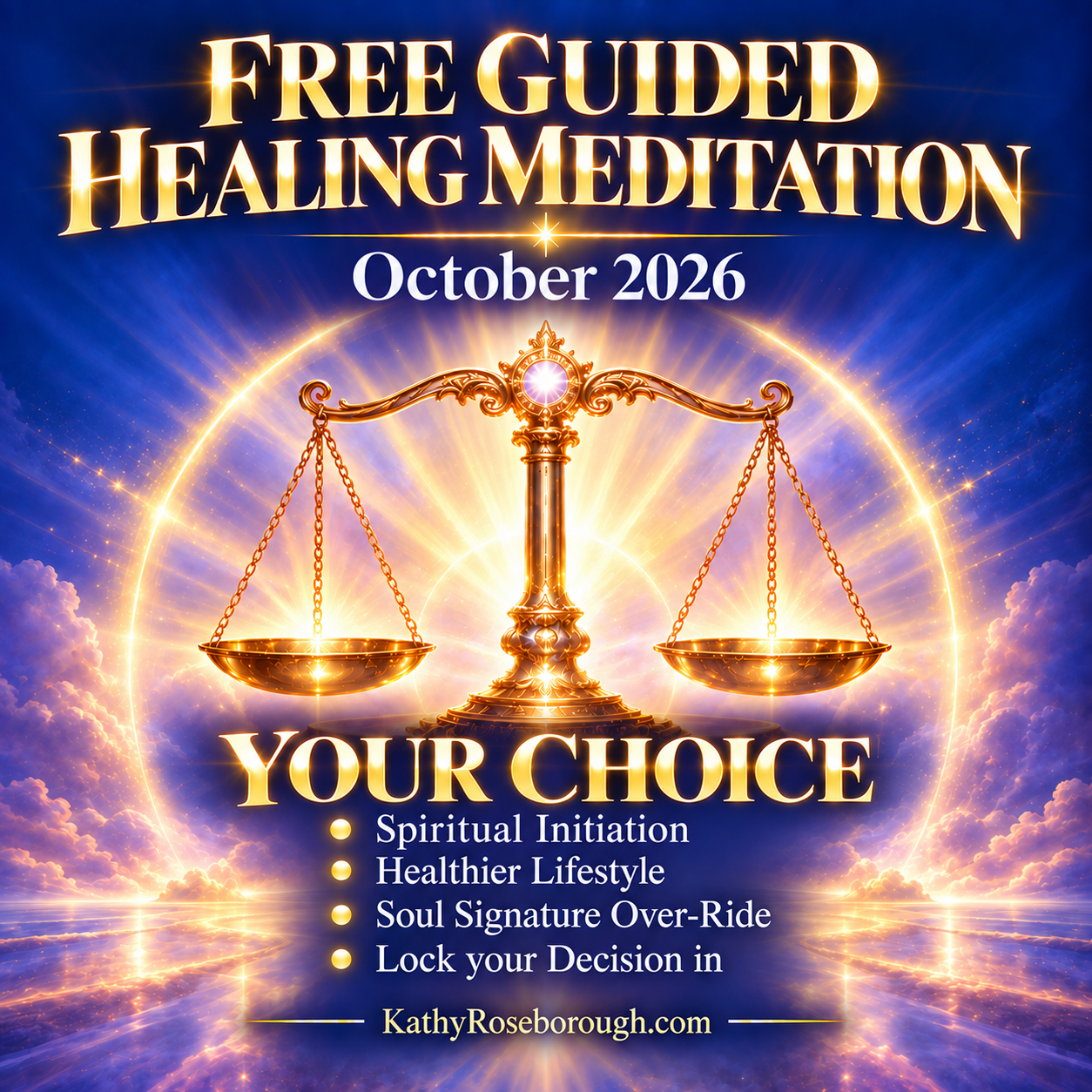 free guided October meditation